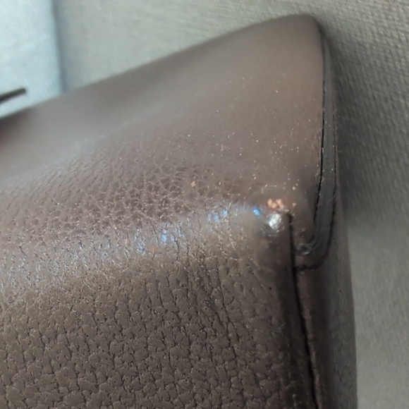 Gucci Vintage Metallic Brown Handbag with Bamboo Handle - Picture 5 of 12